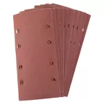 Pack of 10 P240 grit hook and loop sanding sheets