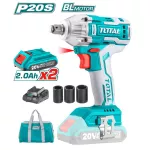 Cordless brushless Impact Wrench 20v 300Nm Total