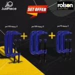 Set Of G-Clamp 6 Pcs (75,100,150) From Rolson