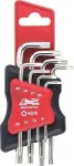 HEX SET L- short arm from 1/16" : 3/8" 9PCS ATHLET