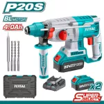 Brushless Lithium-ion Rotary Hammer 20V / 4Ah TOTAL