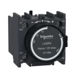 Time Delay Auxiliary Contact Block, TeSys D, 1NO + 1NC, Off Delay 10-180 S, Front Mounting, Screw Te...