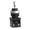 Key Selector Switch - Ø22 - 3 Positions - Stay Put - 2NO