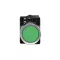Round Green Push-button Ø 22 -push Push - 1NO