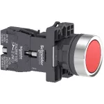 Round Red Push-button Ø 22 -push Push - 1NO
