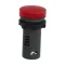 Pilot Light, Plastic, Red, Ø 22 Mm, With Integral LED, 24 V AC/DC