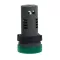Round Pilot Light Ø 22 - Green - Integral LED - 220 V AC - Screw Clamp Terminals