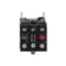 Illuminated Selector Switch, Metal, Red, Ø22, 2 Positions, Stay Put, 230...240 V AC, 1 NO + 1 NC