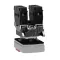 Double-headed Push Button, Metal, Ø22, 1 Green Flush Marked I + 1 Red Projecting Marked O, 1 NO + 1 NC