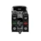 Double-headed Push Button, Metal, Ø22, 1 Green Flush Marked I + 1 Red Projecting Marked O, 1 NO + 1 NC