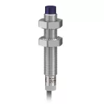 Inductive Sensor XS2 M8 - L42mm - Brass - Sn2.5mm - 12..24VDC - Cable 2m