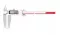 LCD Digital Caliper 16" 400x0,01mm, Mm/inch, Jaw Length 100mm Vogel