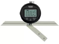 Digital Universal Bevel Protractor Set With USB Data Output With 3 Blades (150 / 200 / 300mm), 90° S...