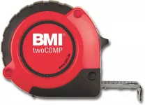 Steel Measuring Tape 3m Mm/inch With Clip BMI TwoCOMP