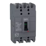 Circuit Breaker Easypact EZC100H - TMD - 100 A - 3 Poles 3d
