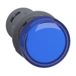 Pilot Light, Plastic, Blue, Ø 22 Mm, With Integral LED, 24 V AC/DC