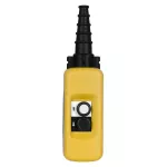Pendant Control Station, Plastic, Yellow, 2 Push Buttons