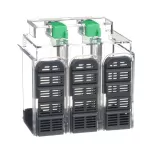 Long Terminal Shield, ComPact NSXm, Upstream And Downstream Mounting, IP40, 3 Poles
