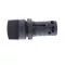 Monolithic Selector Switch, Plastic, Black, Ø22, Stay Put, 2 Positions, Stay Put, 1 NO + 1 NC