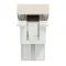 Switch, New Unica, Intermediate, 10AX, 1 Module, Screwless Terminals, Untreated, IP4X, Beige