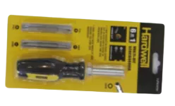 Reversible Ratchet Screwdriver Multi Use Hardwell