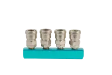 Hardwell Pneumatic Fitting Male - 4 Outlets