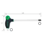 Hex Key 2.5 Mm L-Type Two Ways TopTul
