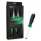 6PCS Go-Thru Slotted & Phillips Screwdriver Set (Hexagon Steel & Driver)