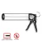 TopTul 9" Ladder Hook Steel Frame Caulking Gun