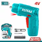 TOTAL CORDLESS SCREWDRIVER 4V / 1.5Ah