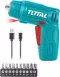TOTAL CORDLESS SCREWDRIVER 4V / 1.5Ah