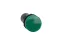 Round Pilot Light Ø 22 - Green - Integral LED - 220 V AC - Screw Clamp Terminals