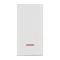 One-way switch 16A screws indic  lamp 1m - white