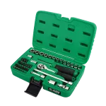 41PCS Professional Grade 1/4" DR. Flank Socket Set