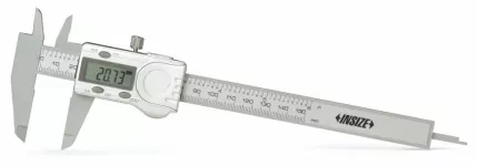 INSIZE Electronic Plastic Caliper, 0-6"/0-150mm