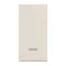 Pushbutton Switch, New Unica, Location Lamp, 10 A, 1 Module, Beige