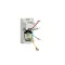 Telephone Socket, New Unica, RJ12, 1 Connector, 1 Module, Beige