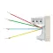 Telephone Socket, New Unica, RJ12, 1 Connector, 1 Module, Beige
