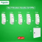 Schneider electric Resi 9 Breakers Bundle