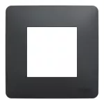 Cover Frame, Unica Studio, 1 Gang, Anthracite