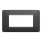 Cover Frame, Unica Studio, 1 Gang, Anthracite