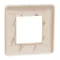 1gang Unica Studio frame beige Beige