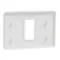 1 module Unica Studio frame white