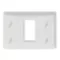 1 module Unica Studio frame white