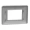 3 modules Unica Studio frame aluminum