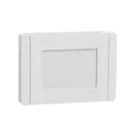 IP55 3 modules Unica Studio frame white