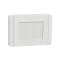 IP55 3 modules Unica Studio frame white