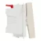 One-way switch 10A 1module - Beige
