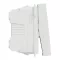 10AX one way switch screw 1 mod - white