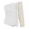 10AX two way switch screw 1 mod - Beige